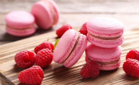 macarons, lampone, festa della mamma