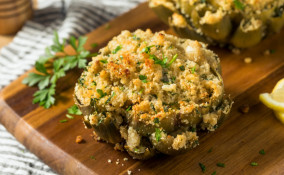 carciofi ripieni, ricetta pugliese, cucina regionale