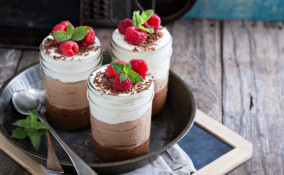 mousse tre cioccolati, come farla, dolci al cucchiaio