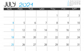 calendario luglio 2021 da stampare, calendario luglio da stampare