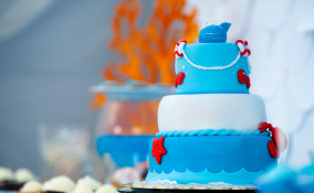 torte bambini tema mare pasta di zucchero, torte bambini mare, torte bambini pasta di zucchero