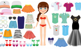 bambole di carta da stampare e vestire, bambole di carta da stampare