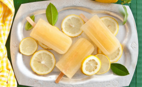 ghiaccioli al limone, ricetta, senza zucchero