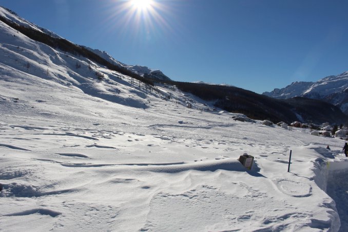 pattinaggio scalate piste da sci alpi francesi 