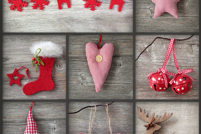 Decorazioni natalizie fai da te