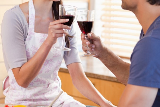 eliminare le macchie di vino