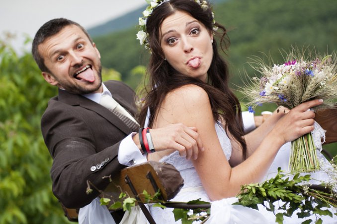 scherzi matrimonio festeggiamenti