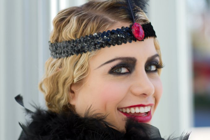 flapper, donna, girl