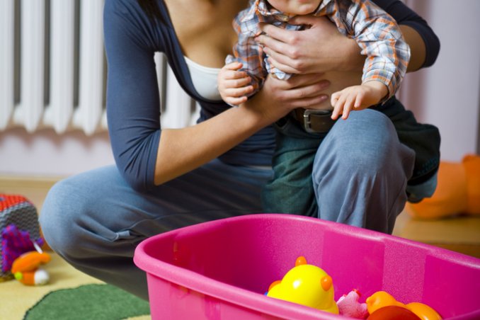 giochi, passatempi, inverno, casa, figli, donne, donna, mamma