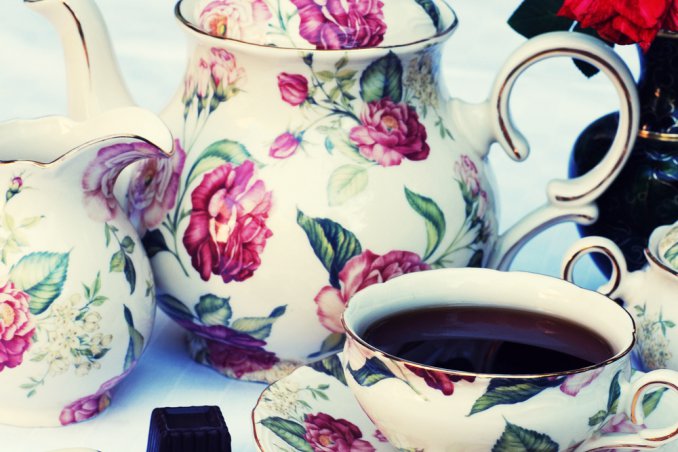 teiera, decoupage,  hobby, fai da te