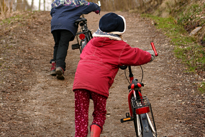Fare sport padre e figli