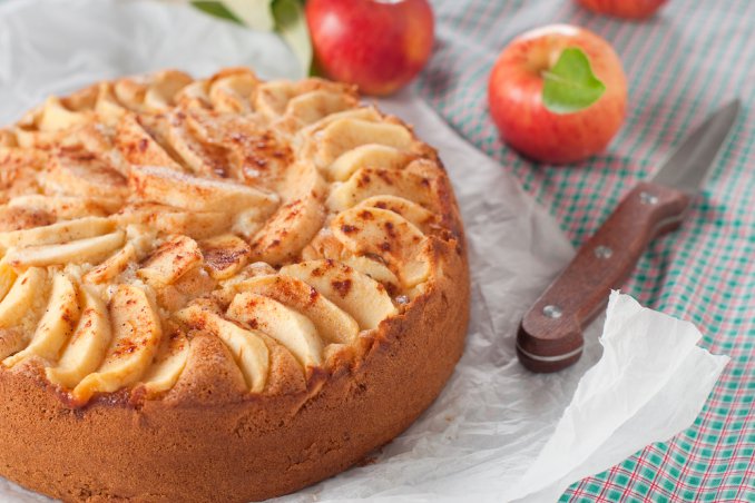 torta mele yogurt cannella