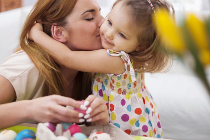 Uovo di Pasqua decorazioni pasquali da fare con bambini