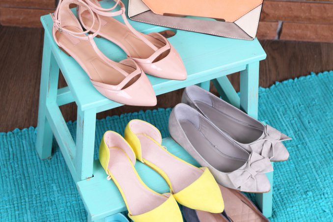 7 soluzioni creative per riporre ordinatamente le scarpe