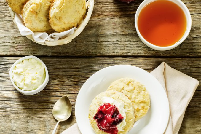 scottish scones panini burro marmellata