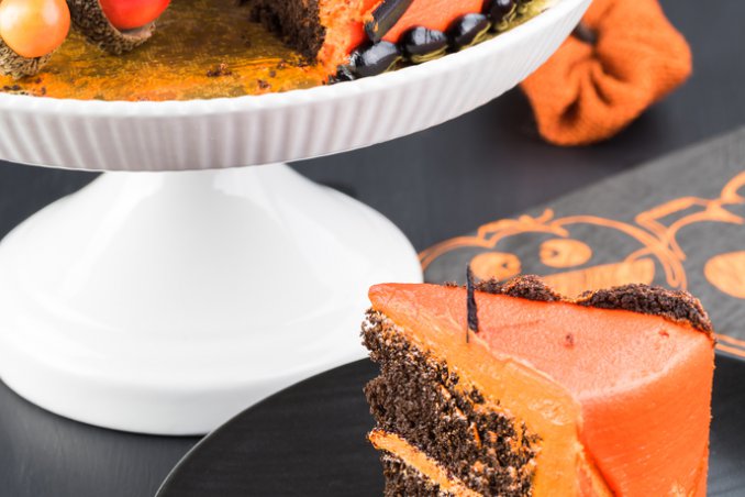 torta halloween cioccolato 