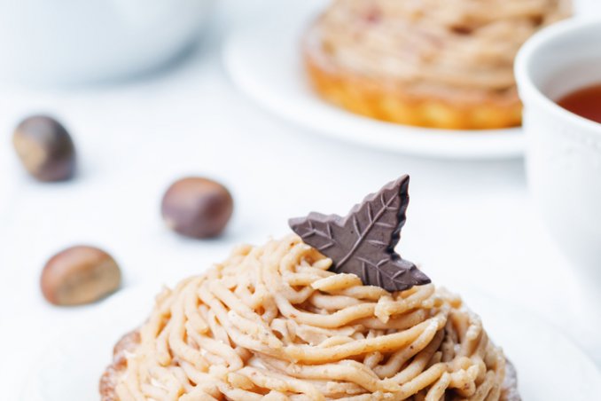 mont blanc tarte marron glacé