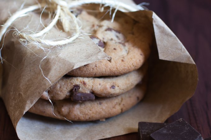 chocolate chunk cookies biscotti pepite cioccolato