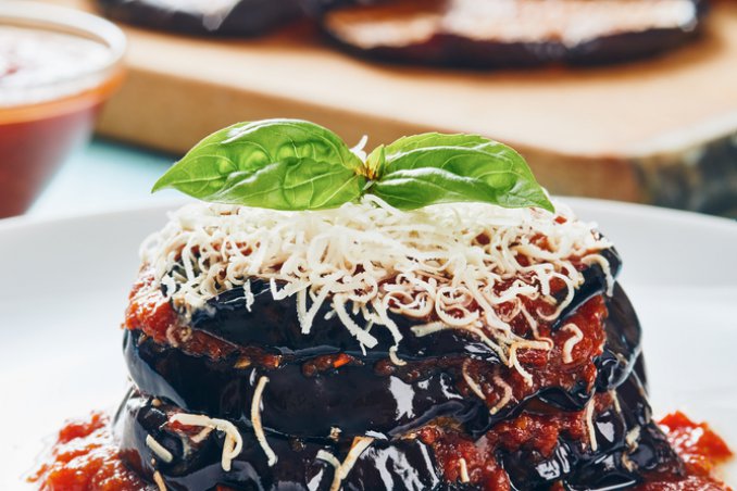 melanzane parmigiana light