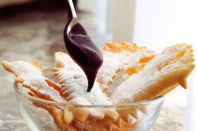 bugie chiacchiere galani nastri carnevale