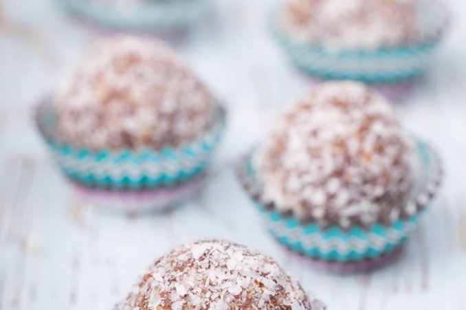 Baci di dama al cocco