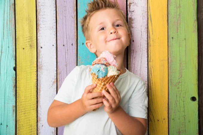 Come togliere le macchie di gelato