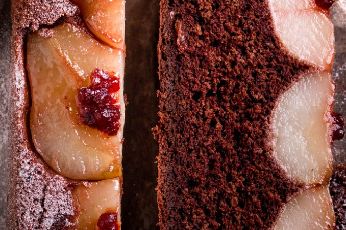 Torta soffice pere e cioccolato