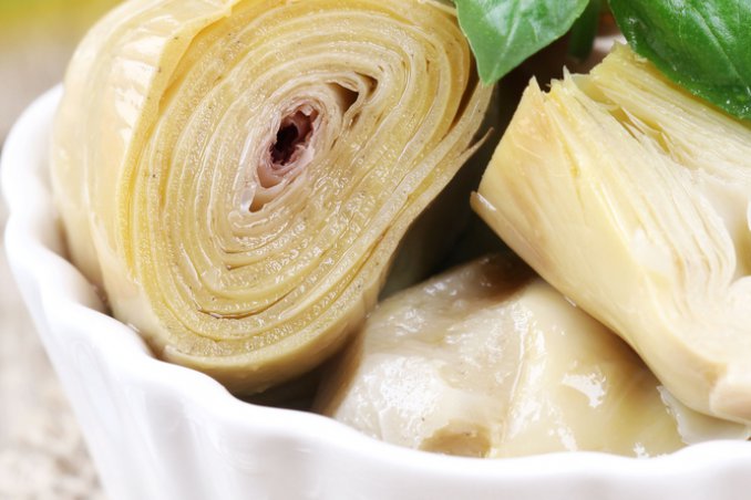carciofi sotto olio