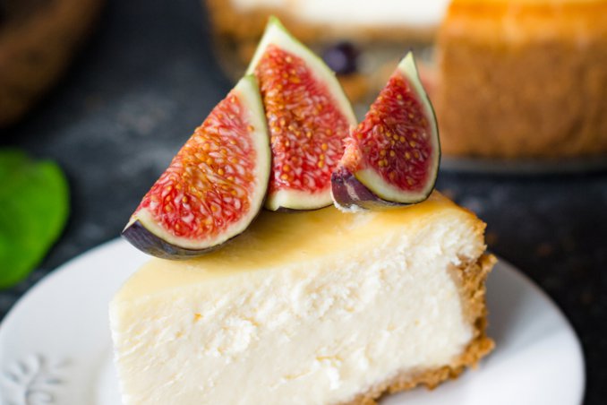 Torta di fichi caramellati