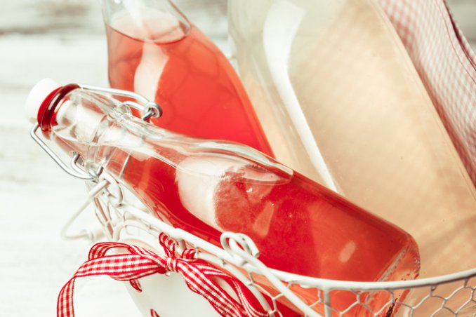 Sciroppo di fragola e limone