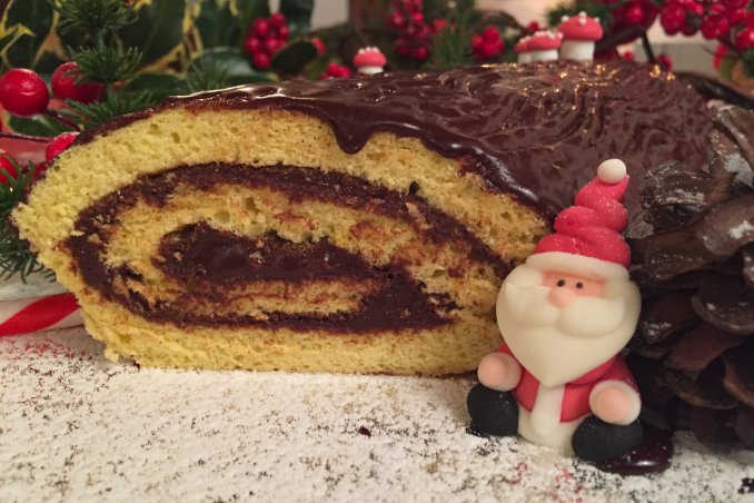 Tronchetto di Natale baby friendly