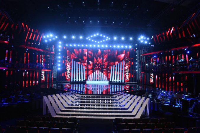 festival sanremo 2017, scenografia, riccardo bocchini