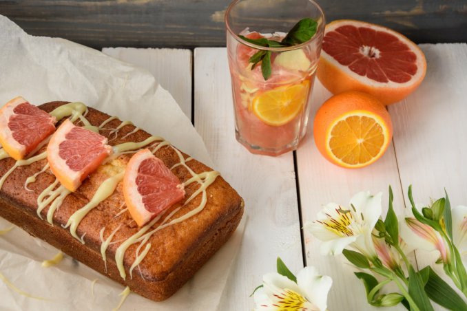 cucina senza glutine, dolci, torta pompelmo