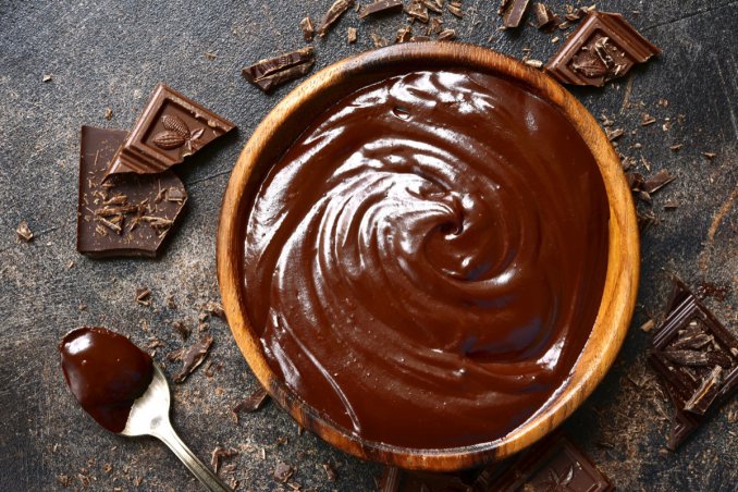 salsa al cioccolato, ricetta, decorazione dei dolci