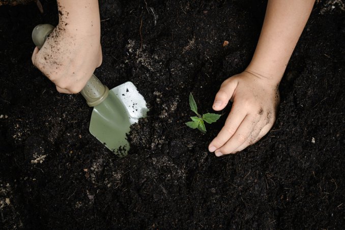 fare giardinaggio con bambini, come coltivare con bambini