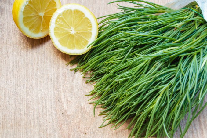 agretti, limone, ricetta