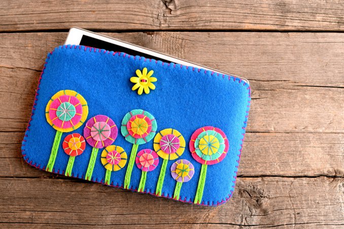 cover tablet fatta in casa