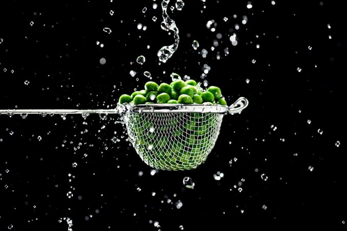 pasta, piselli in scatola, ricetta