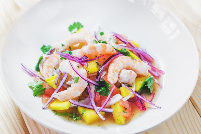 ceviche, pesce, ricetta