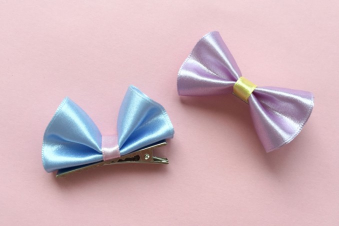 mollette capelli fai da te, creare fermagli capelli