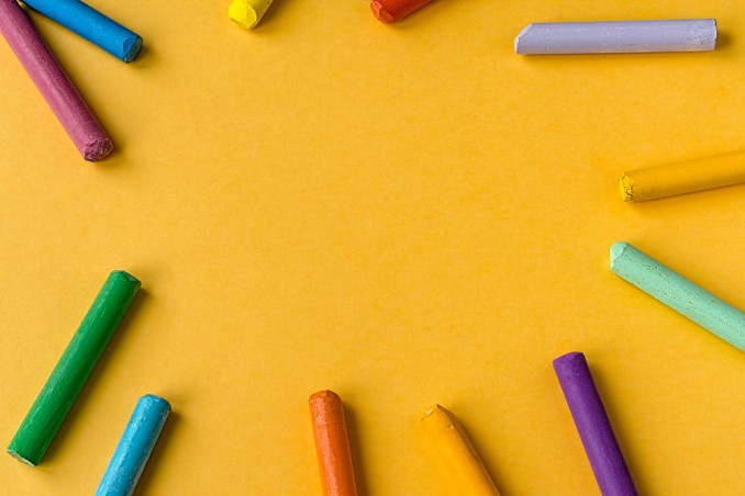 riusare pastelli cera