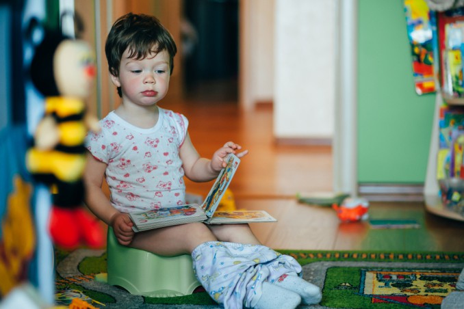 togliere pannolino come