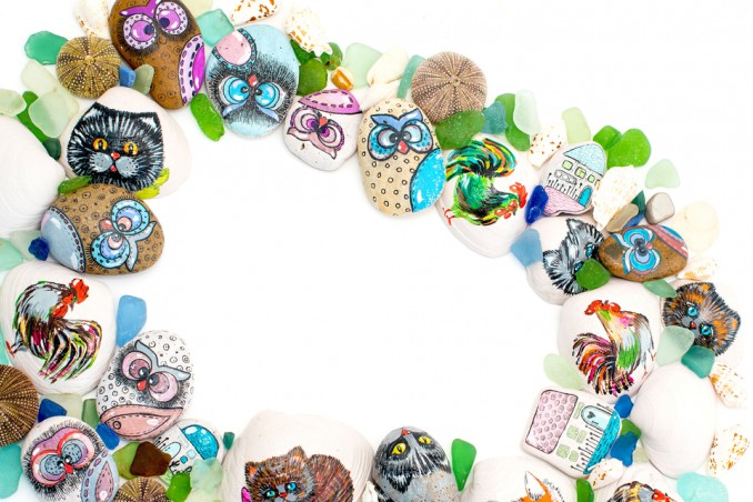 lavoretti pietre bambini, lavoretti sassi, lavoretti pietre