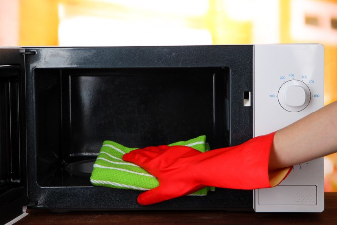 pulizia, forno, microonde
