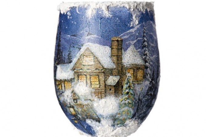 pasta neve fai da te, pasta neve finta, come fare pasta neve, pasta neve decoupage 