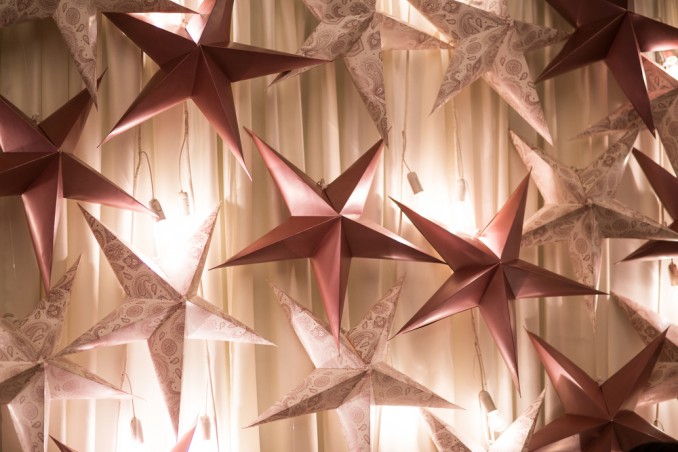 stella di natale kirigami