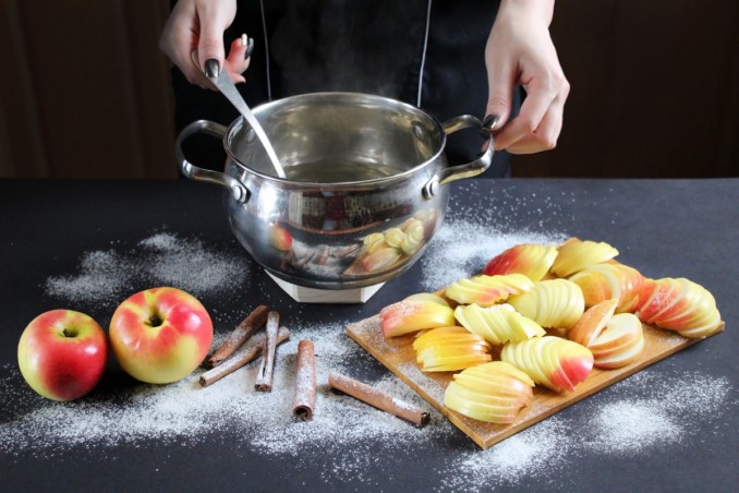 mele cotte, pentola, come prepararle