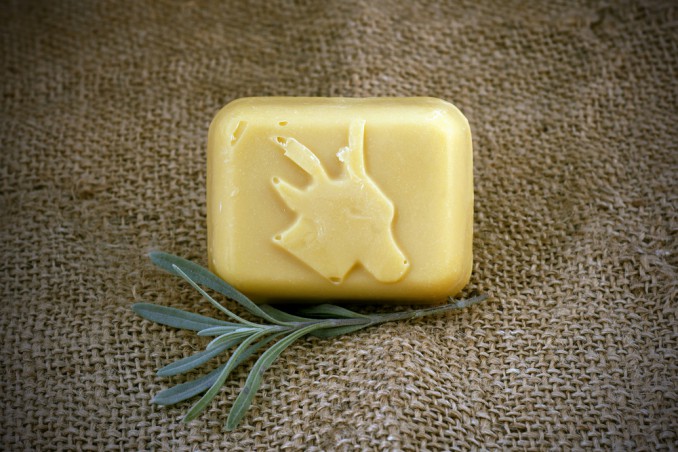 Goat milk soap