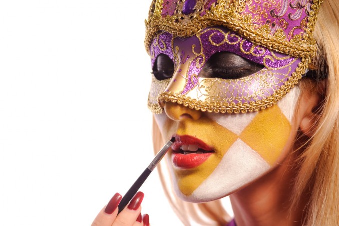 trucco, carnevale, festa