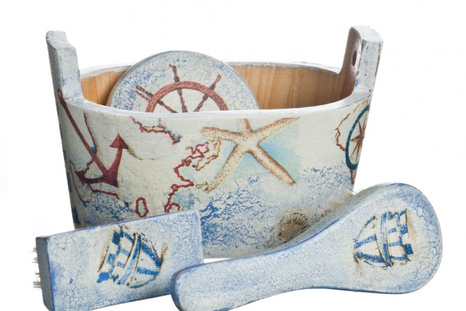 decoupage a tema mare, idee decoupage